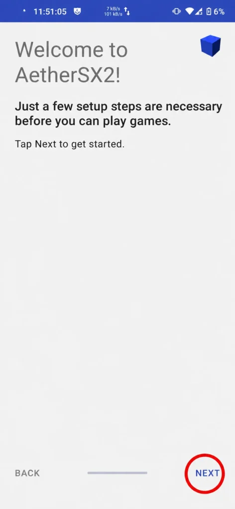 Aethersx2 apk setup 1 1