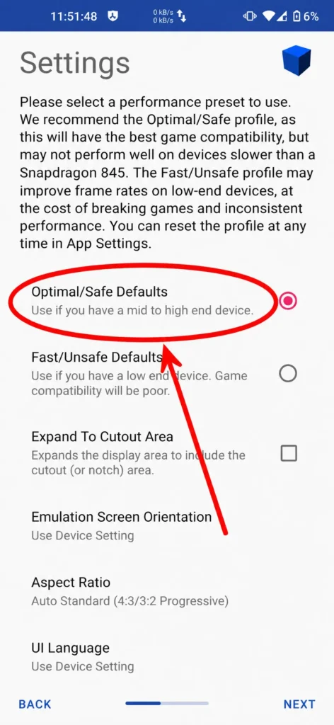 Aethersx2 apk setup 3